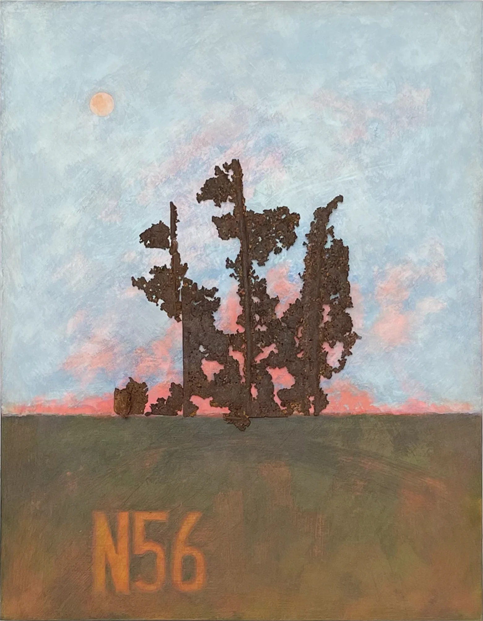 Oxidation Grove (diptych) — Panel I