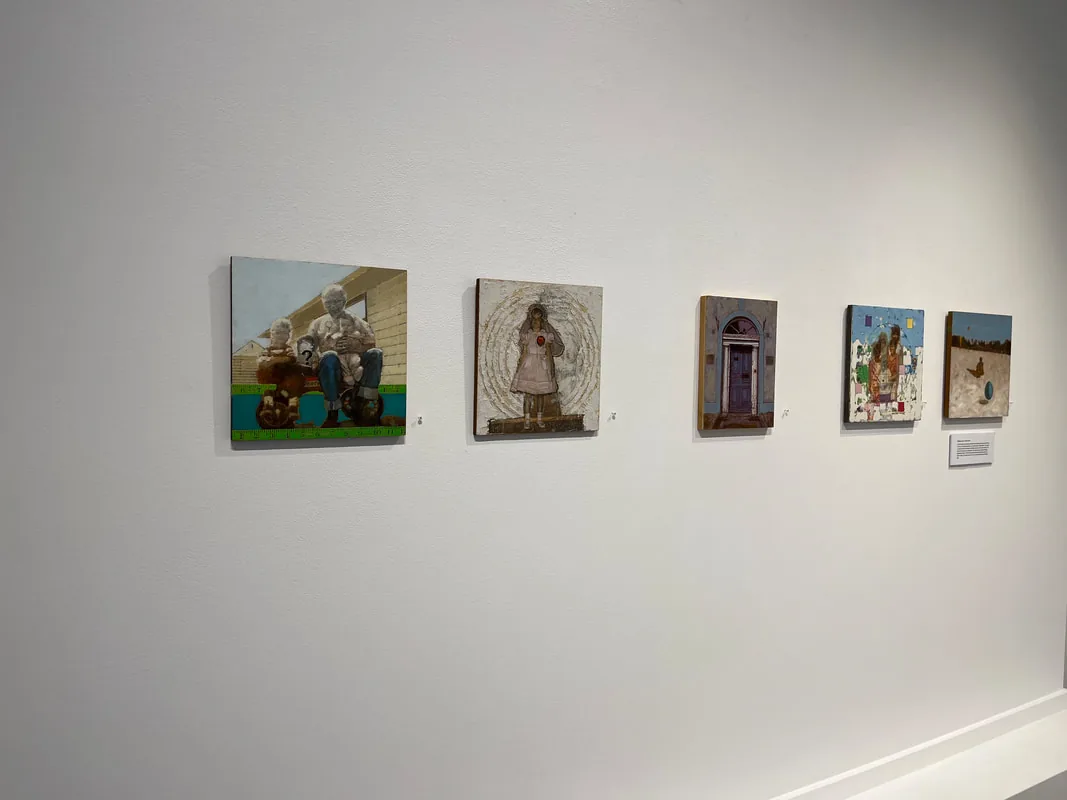 Installation view, Midwestern Dolls & Ghosts