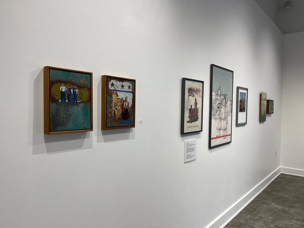 Installation view, Midwestern Dolls & Ghosts