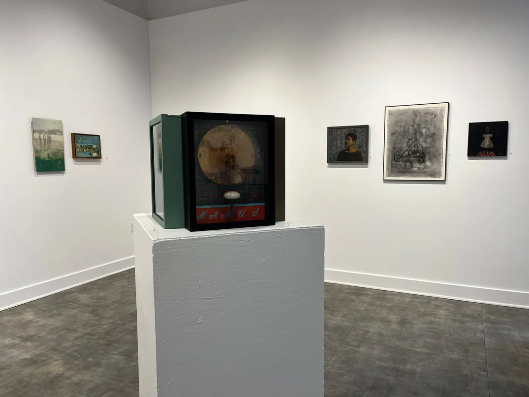 Installation view, Midwestern Dolls & Ghosts