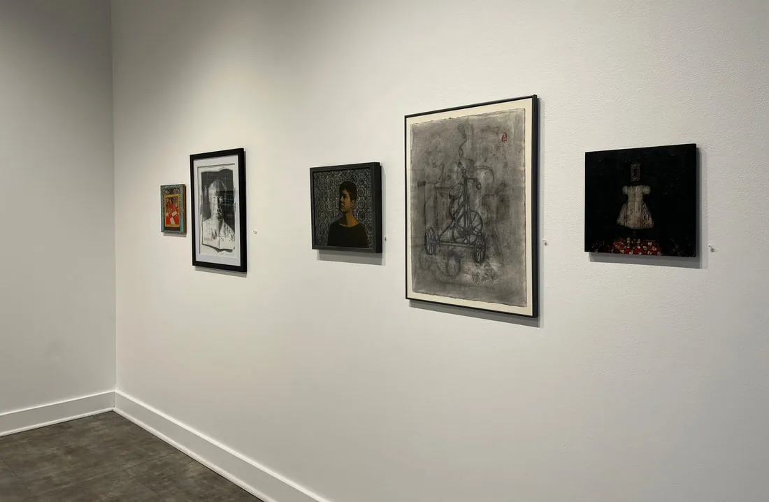 Installation view, Midwestern Dolls & Ghosts