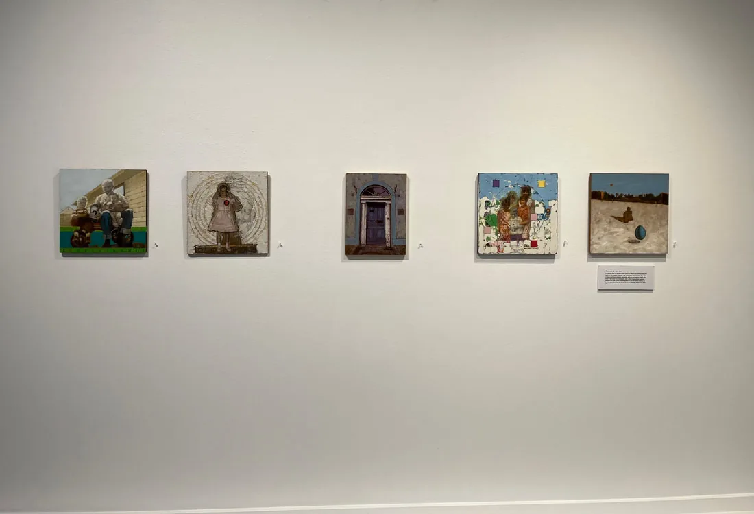 Installation view, Midwestern Dolls & Ghosts